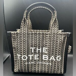Marc Jacobs The Monogram Jacquard Small Tote Bag EUC